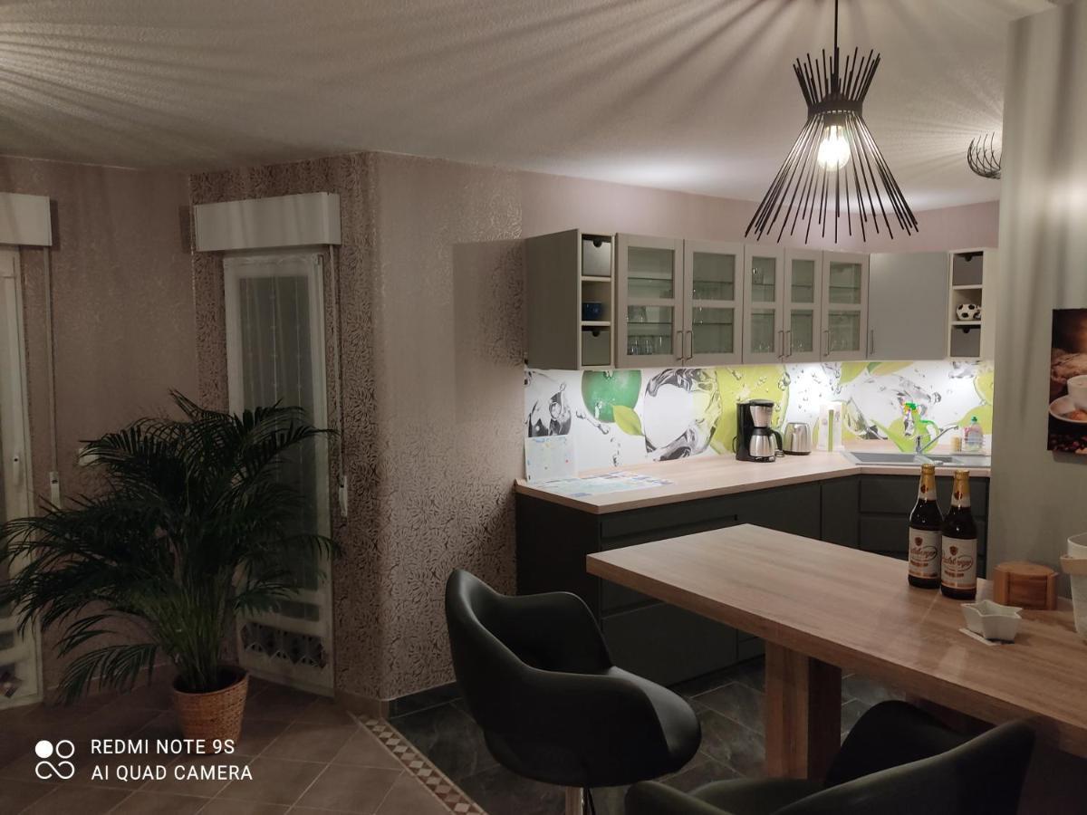 Grosszuegige Ferienwohnung Am Waldesrand Im Seenland Lauta Luaran gambar
